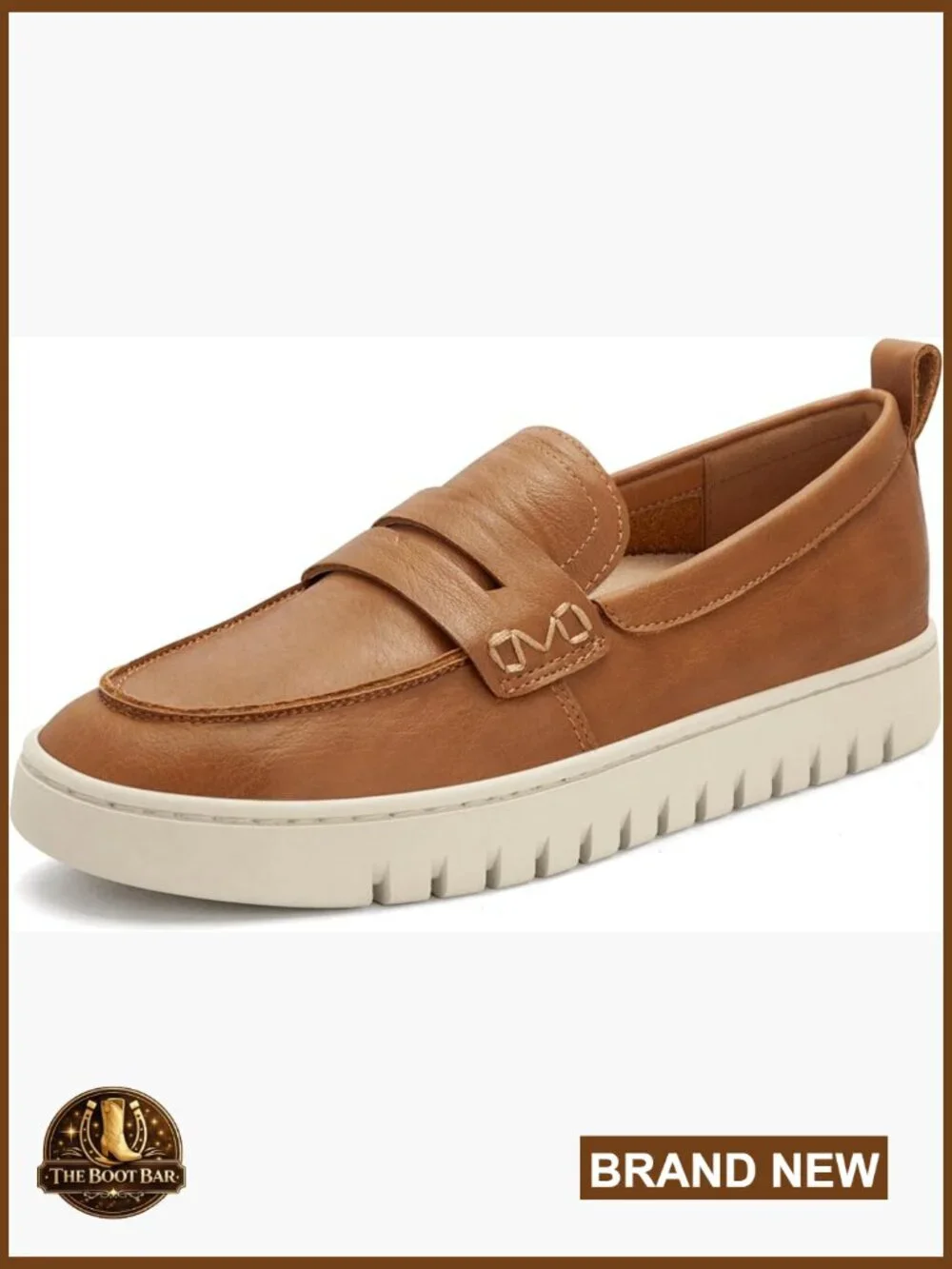 Women's Slip-On Loafers, Arch Support, Faux Leather, Casual & Work